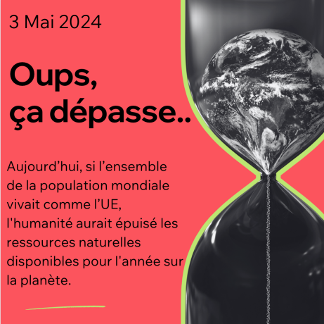 3 mai 2024 : Oups, ça dépasse